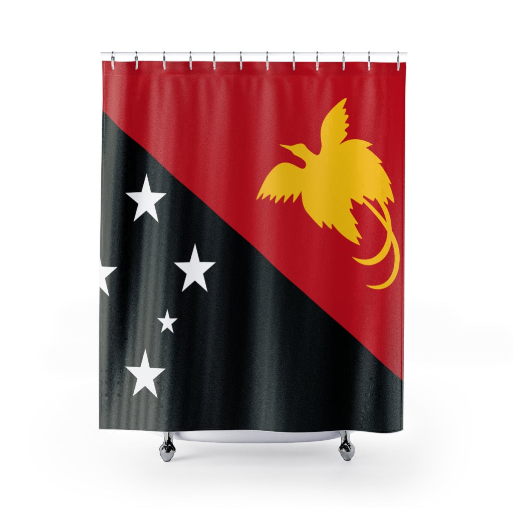 PAPUA NEW GUINEA Shower Curtains