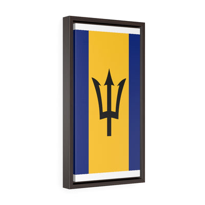 BARBADOS Vertical Framed Premium Gallery Wrap Canvas