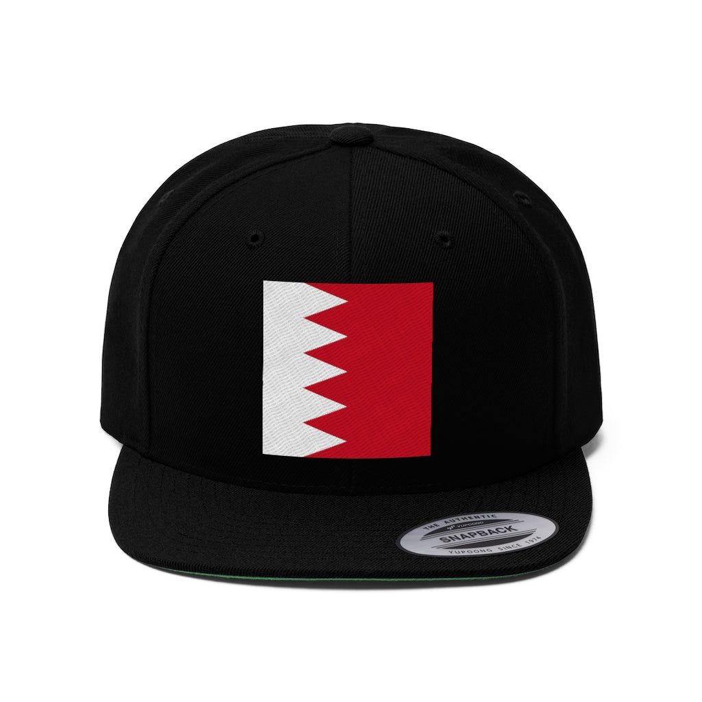 BAHRAIN Unisex Flat Bill Hat