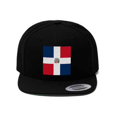 DOMINICAN REPUBLIC Unisex Flat Bill Hat