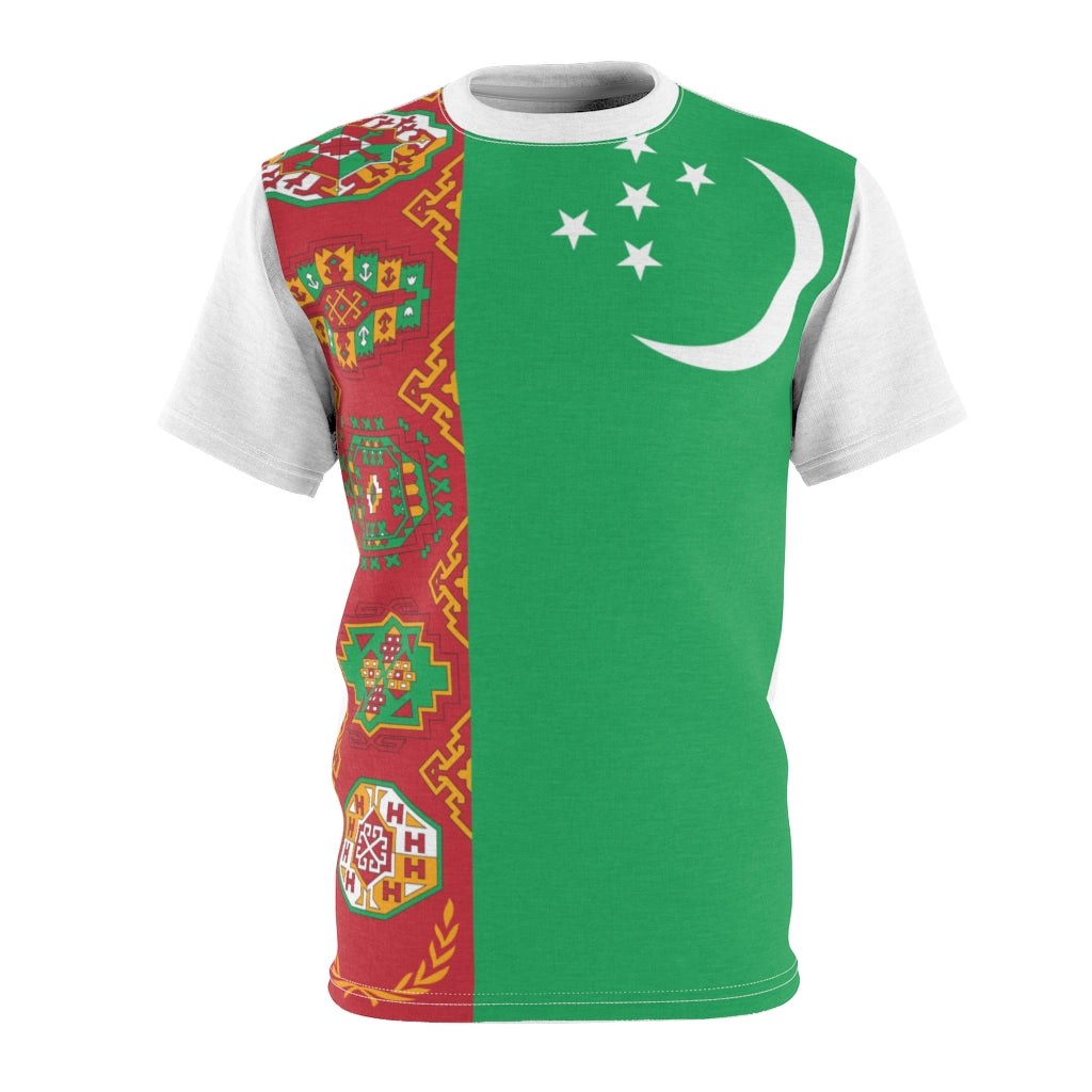 TURKMENISTAN Unisex AOP Cut & Sew Tee