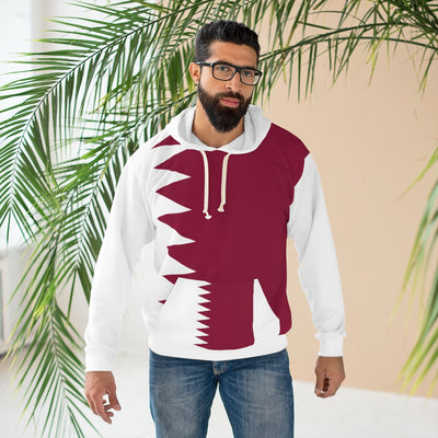 QATAR AOP Unisex Pullover Hoodie