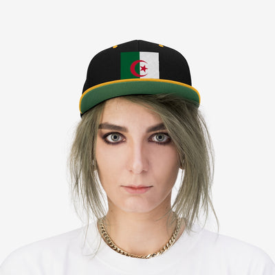 ALGERIA Unisex Flat Bill Hat