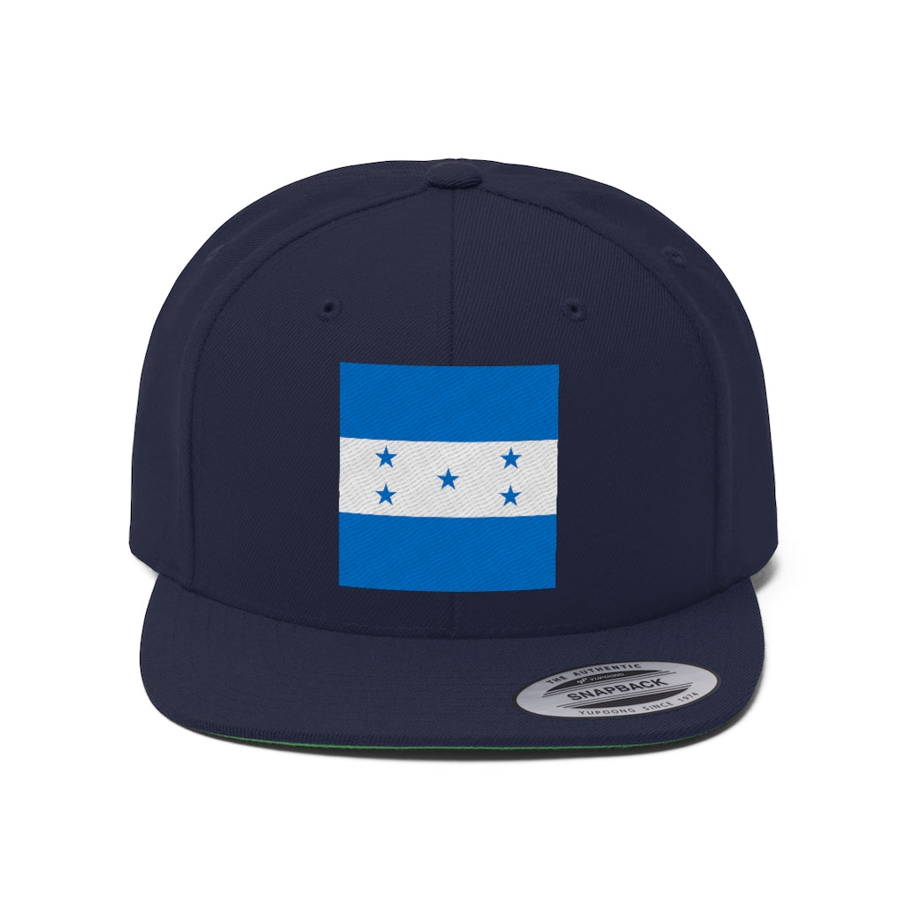 HONDURAS Unisex Flat Bill Hat