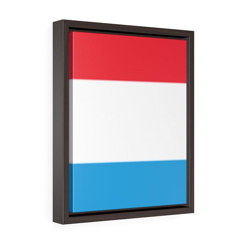 LUXEMBOURG Vertical Framed Premium Gallery Wrap Canvas