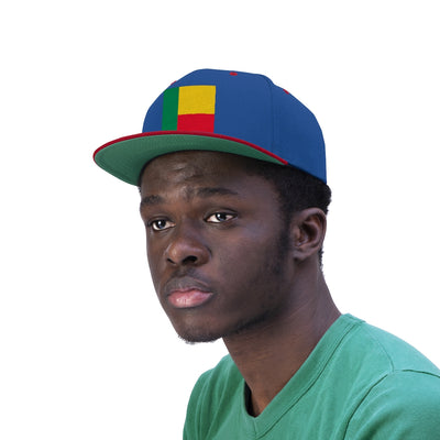 BENIN Unisex Flat Bill Hat