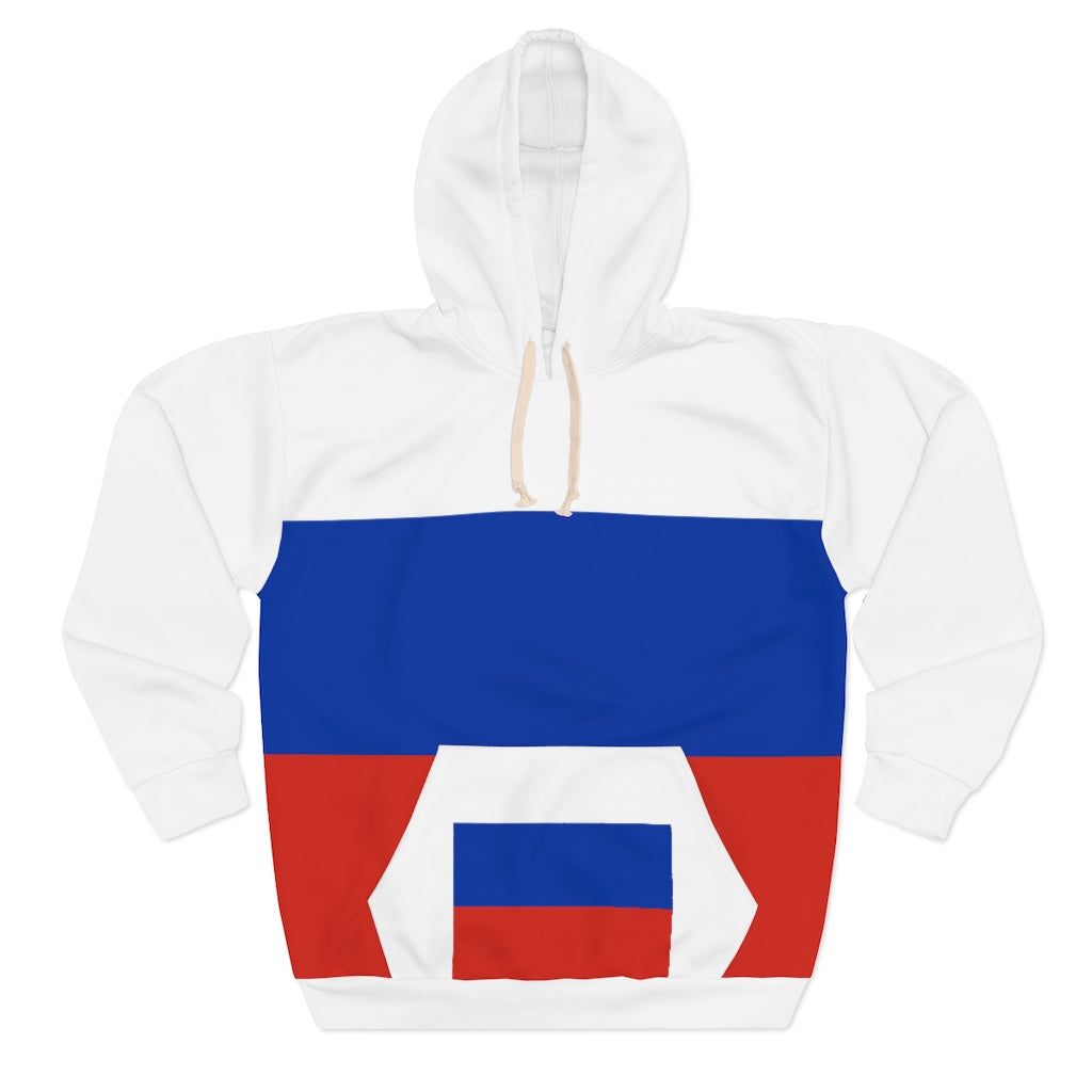 RUSSIA AOP Unisex Pullover Hoodie