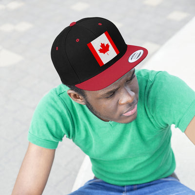 Canada Unisex Flat Bill Hat