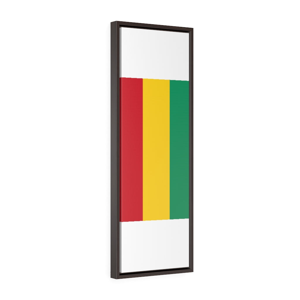 GUINEA Vertical Framed Premium Gallery Wrap Canvas