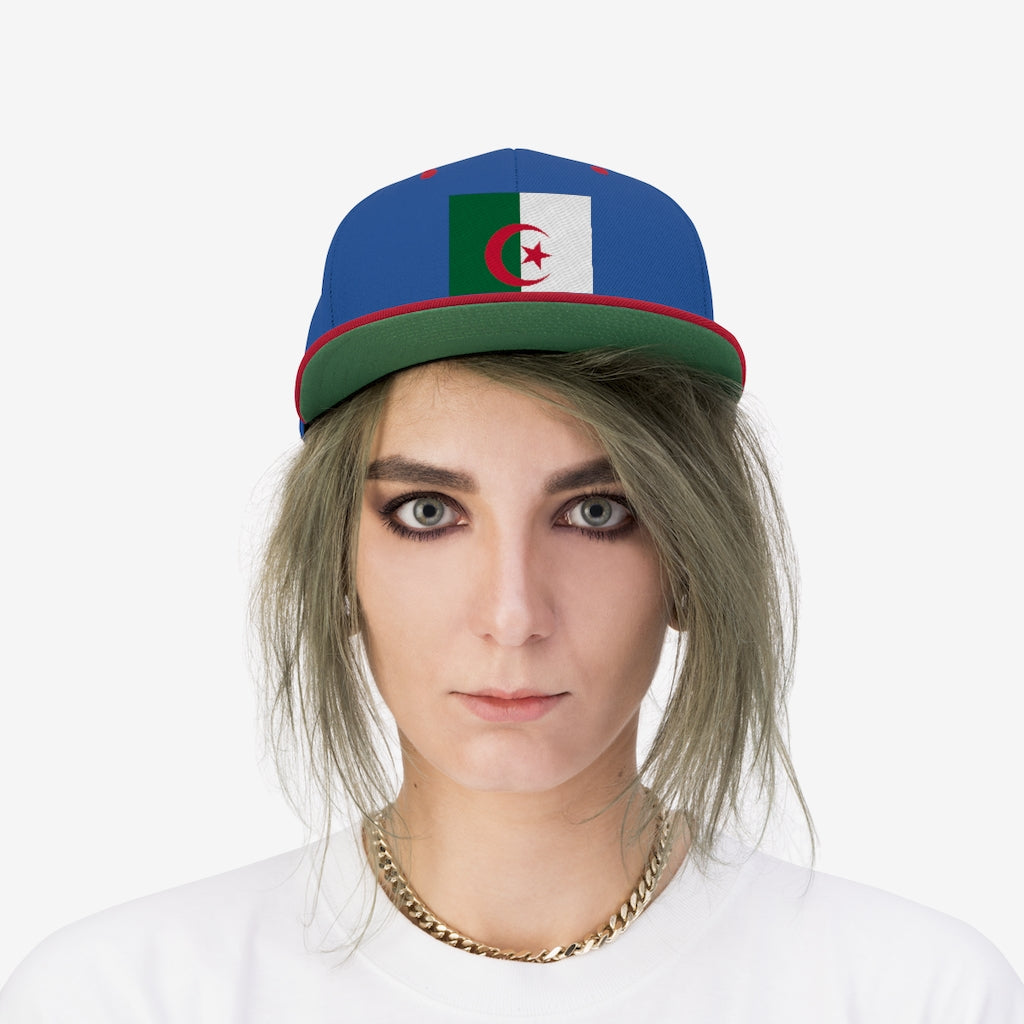 ALGERIA Unisex Flat Bill Hat