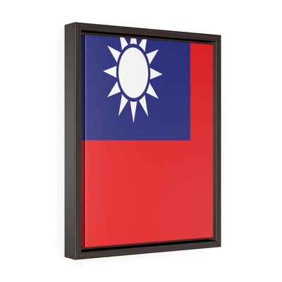 TAIWAN Vertical Framed Premium Gallery Wrap Canvas