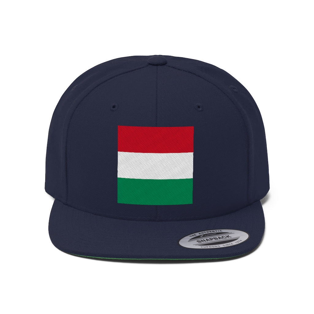 HUNGARY Unisex Flat Bill Hat