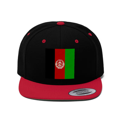 Afghanistan Unisex Flat Bill Hat