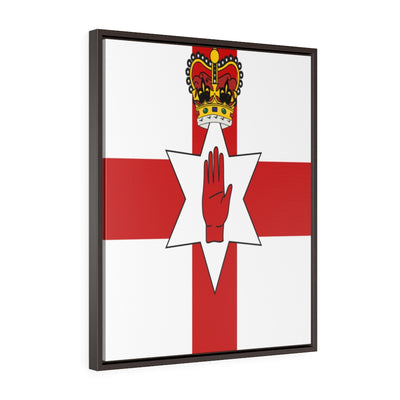 NORTHERN IRELAND Vertical Framed Premium Gallery Wrap Canvas