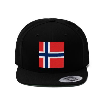 NORWAY Unisex Flat Bill Hat