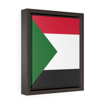 SUDAN Vertical Framed Premium Gallery Wrap Canvas