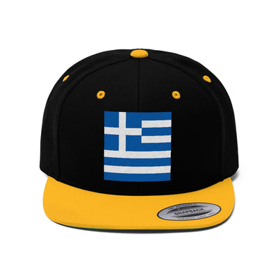 GREECE Unisex Flat Bill Hat