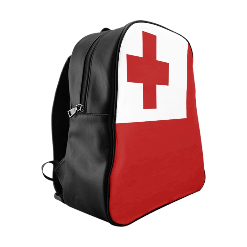 TONGA FLAG School Backpack