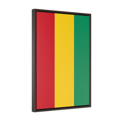 GUINEA Vertical Framed Premium Gallery Wrap Canvas