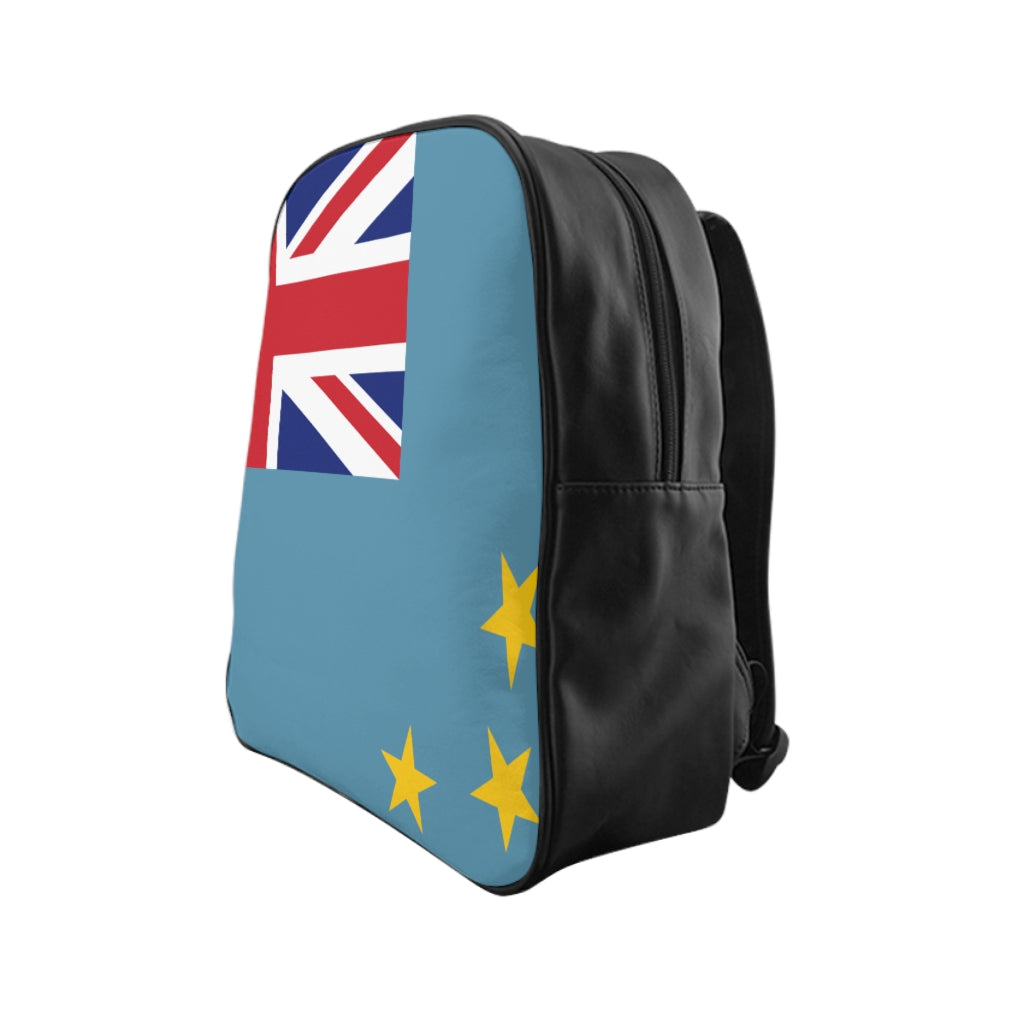 TUVALU FLAG School Backpack