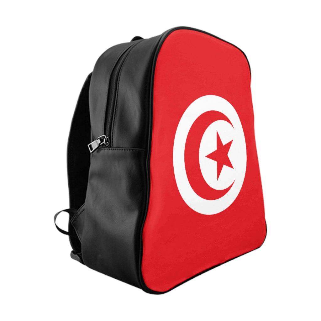 TUNISIA FLAG School Backpack