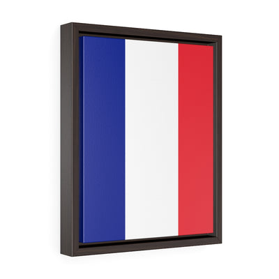 FRANCE Vertical Framed Premium Gallery Wrap Canvas