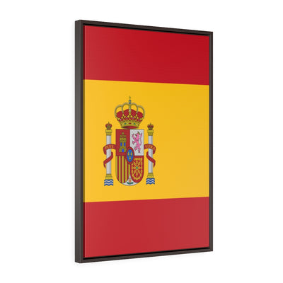 SPAIN Vertical Framed Premium Gallery Wrap Canvas