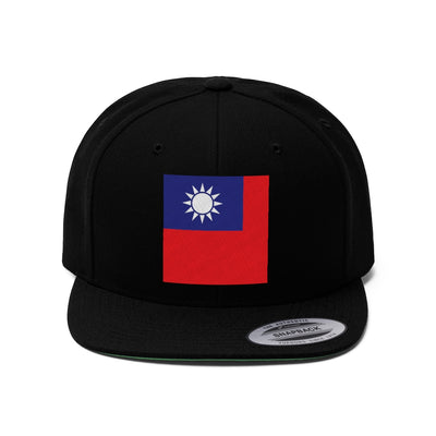 TAIWAN Unisex Flat Bill Hat