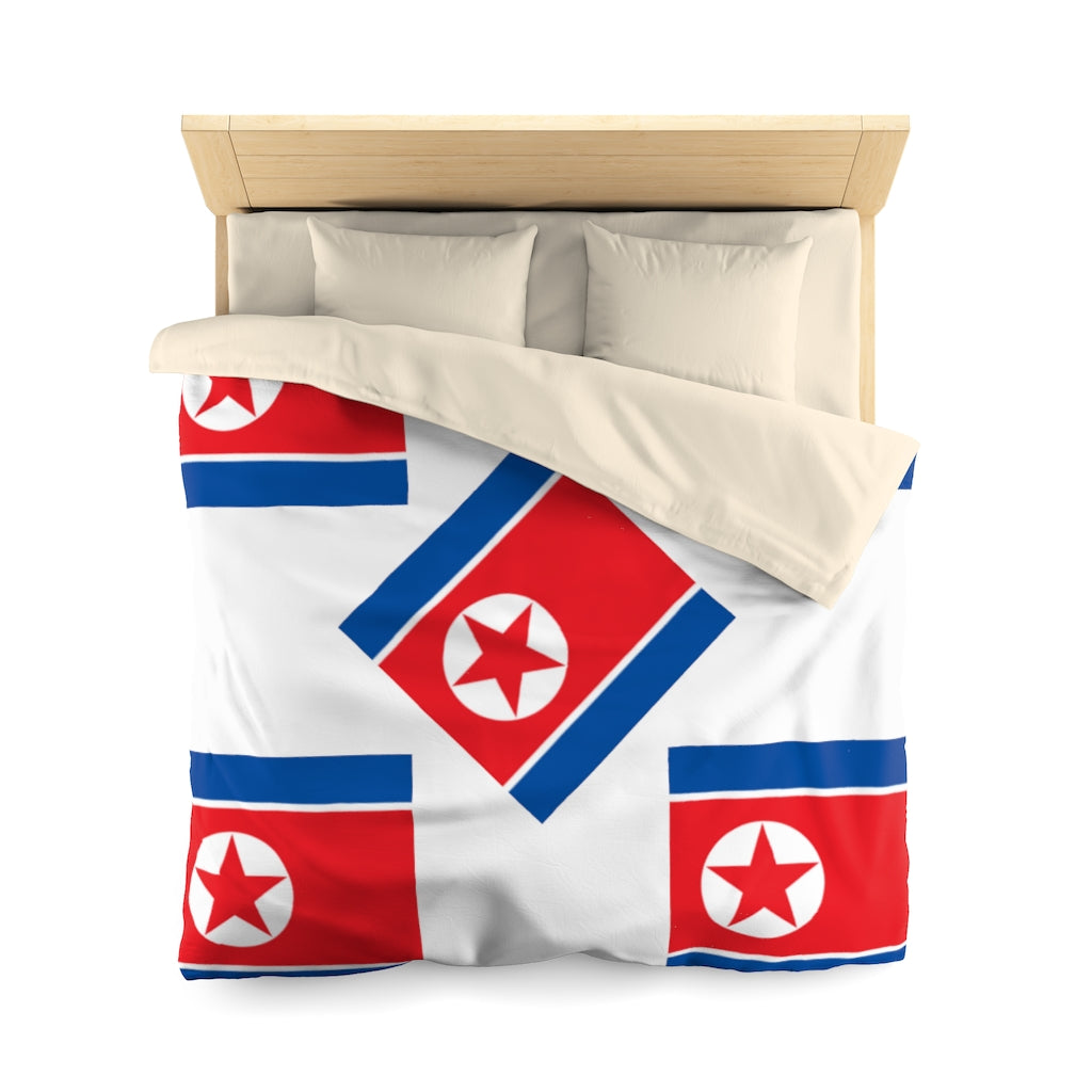 NORTH KOREA Microfiber Duvet Cover