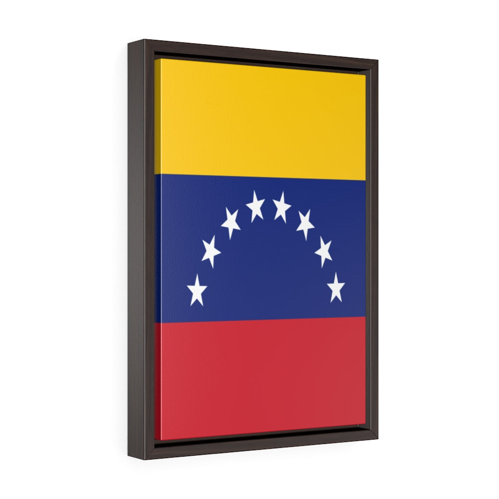 VENEZUELA Vertical Framed Premium Gallery Wrap Canvas