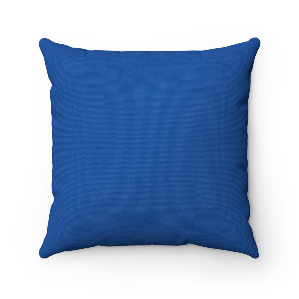 Saint Lucia flag Spun Polyester Square Pillow