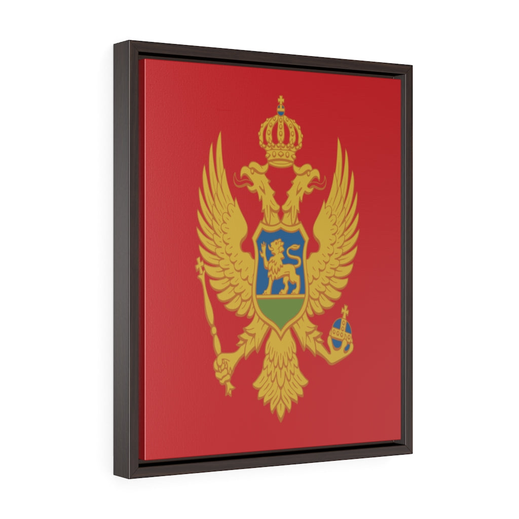 MONTENEGRO Vertical Framed Premium Gallery Wrap Canvas