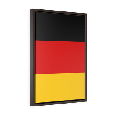 GERMANY Vertical Framed Premium Gallery Wrap Canvas