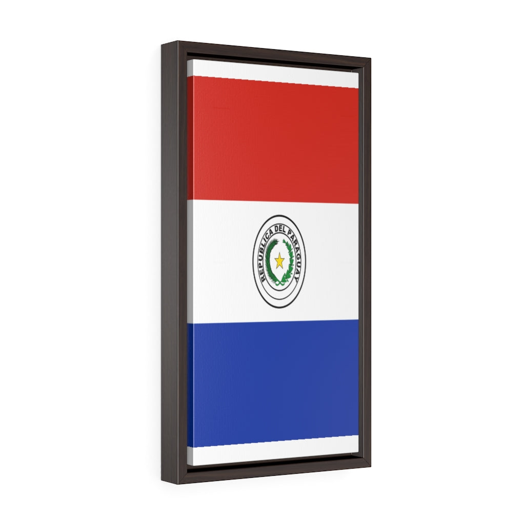 PARAGUAY Vertical Framed Premium Gallery Wrap Canvas