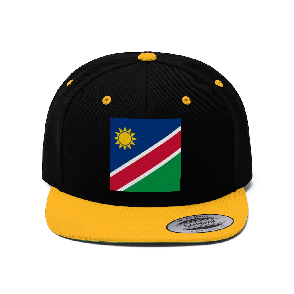 NAMIBIA Unisex Flat Bill Hat