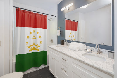 TAJIKISTAN Shower Curtains