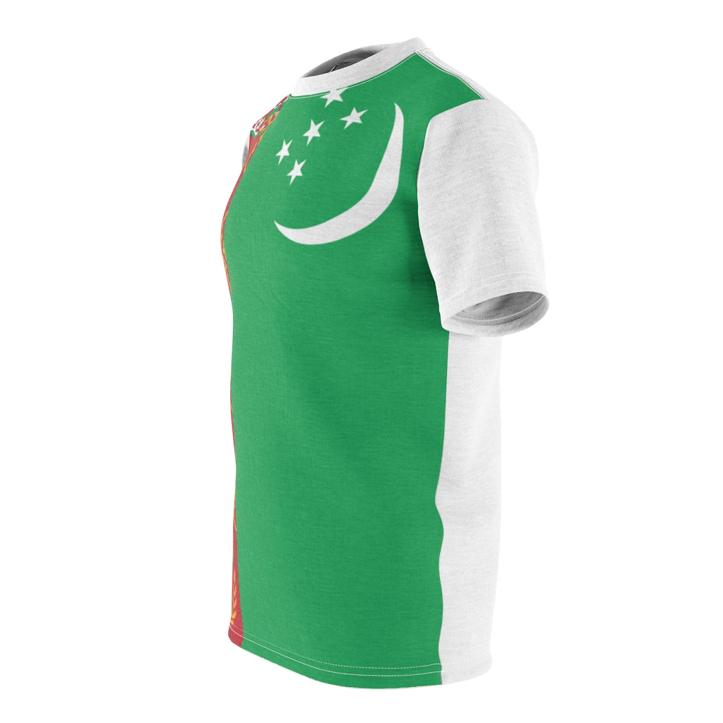 TURKMENISTAN Unisex AOP Cut & Sew Tee