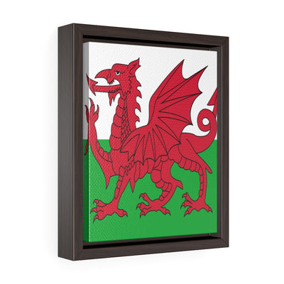 WALES Vertical Framed Premium Gallery Wrap Canvas