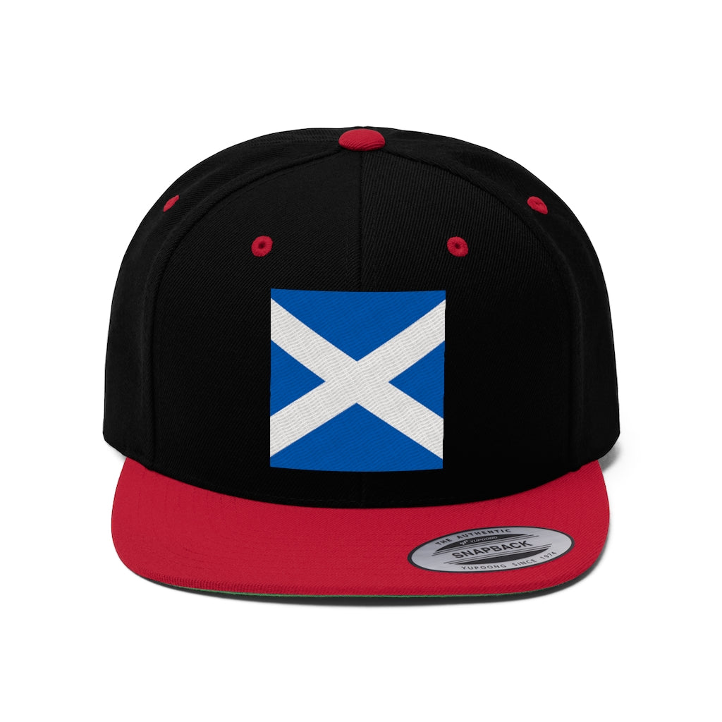 SCOTLAND Unisex Flat Bill Hat