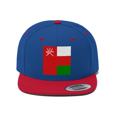 OMAN Unisex Flat Bill Hat