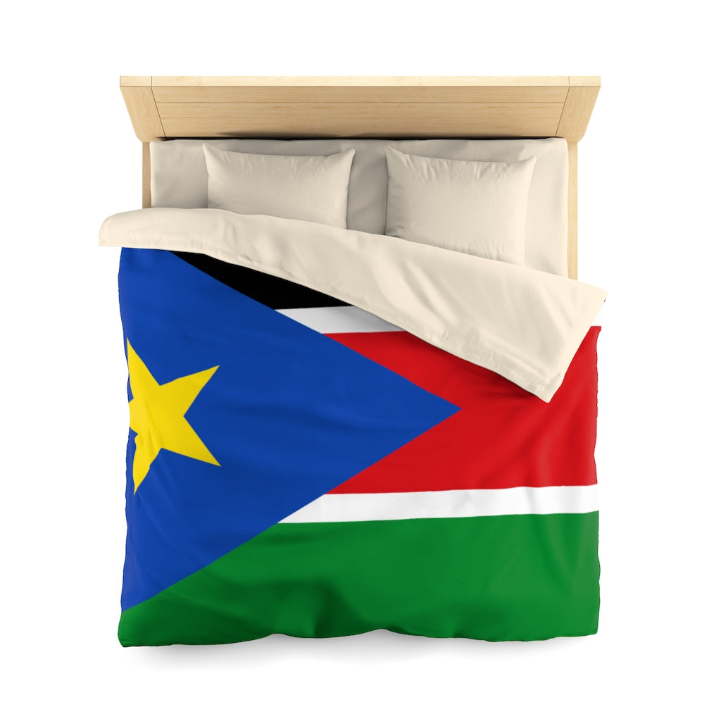 SOUTH SUDAN Microfiber Duvet Cover