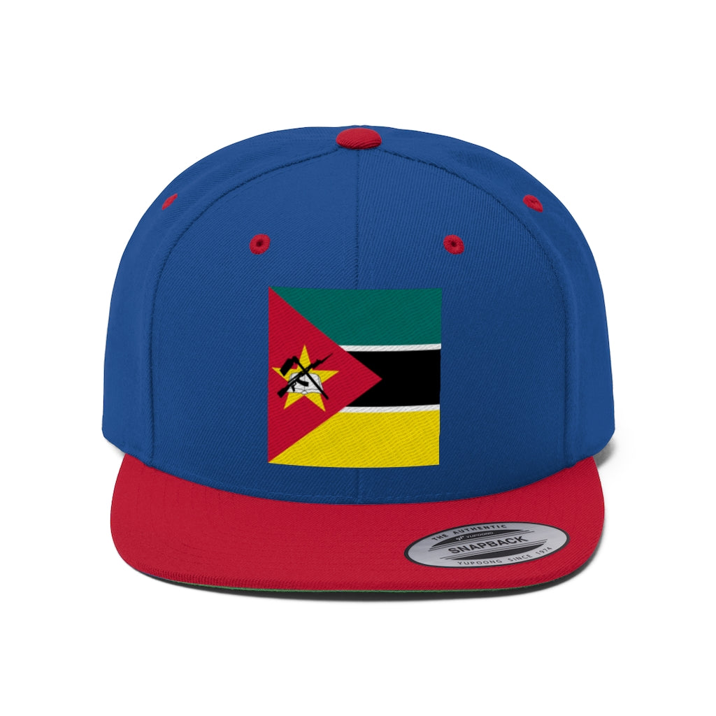 MOZAMBIQUE Unisex Flat Bill Hat