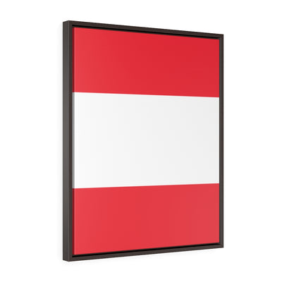 AUSTRIA Vertical Framed Premium Gallery Wrap Canvas