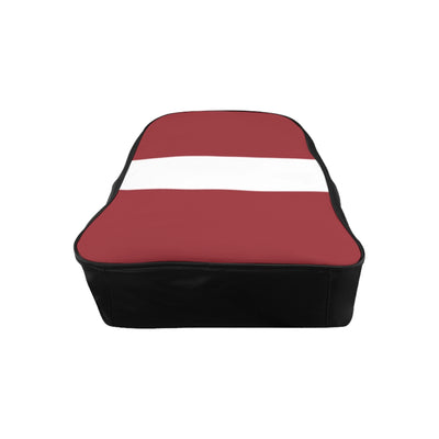 LATVIA FLAG School Backpack