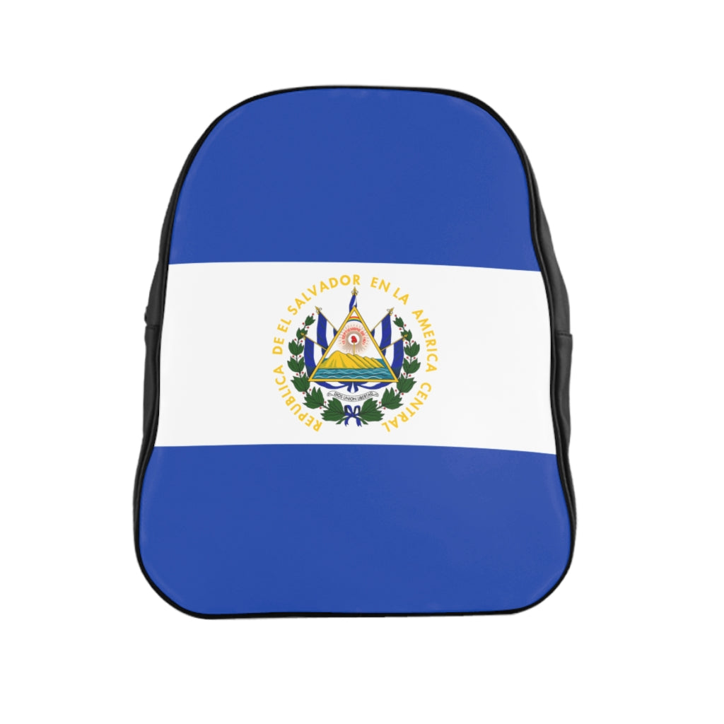 EL SALVADOR FLAG School Backpack