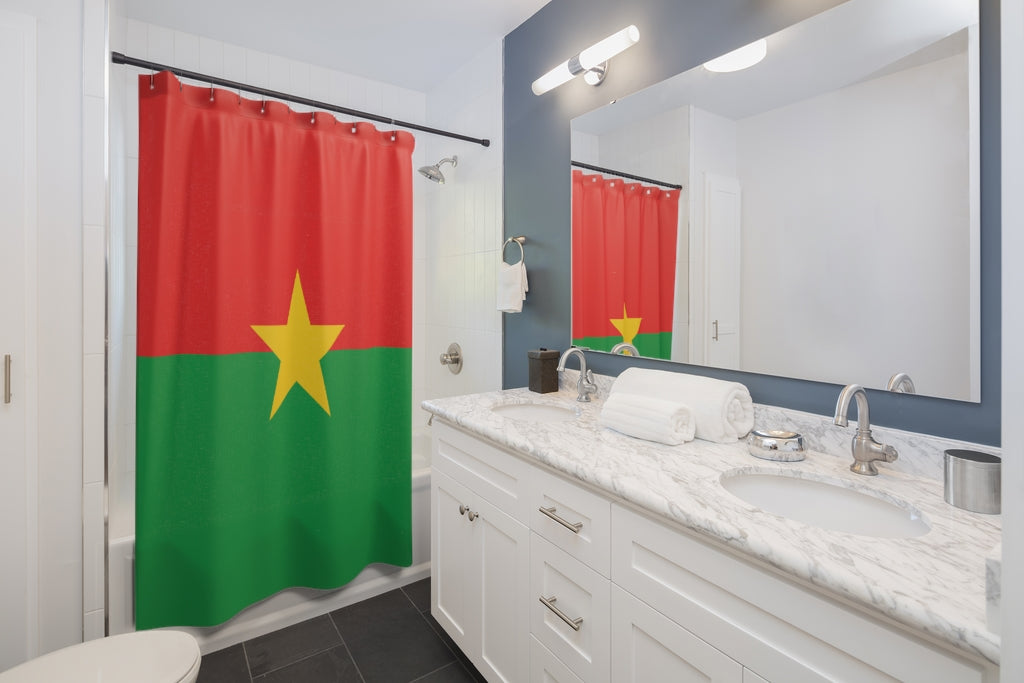 BURKINA FASO Shower Curtains