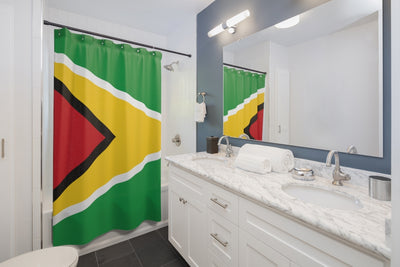 GUYANA Shower Curtains