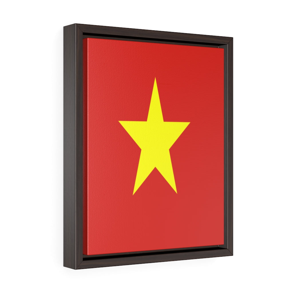 VIETNAM Vertical Framed Premium Gallery Wrap Canvas