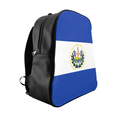 EL SALVADOR FLAG School Backpack