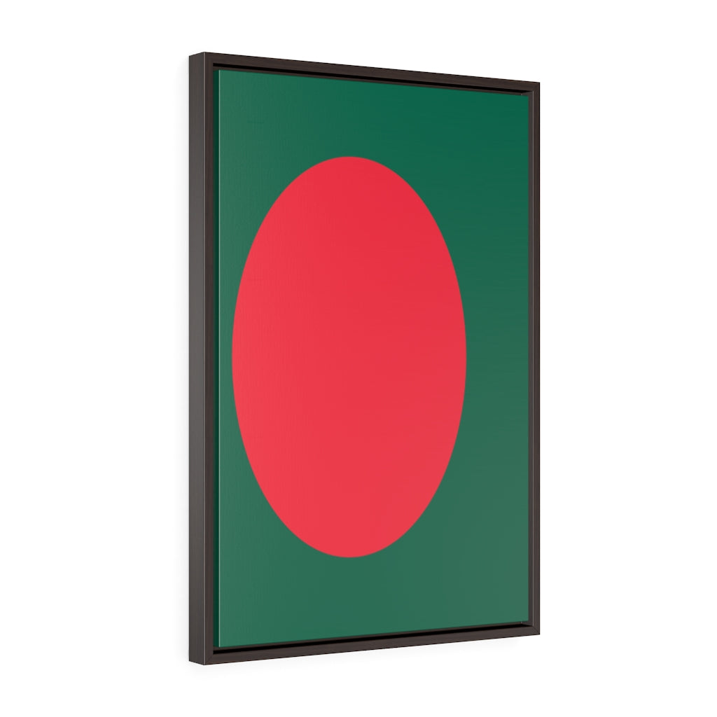 BANGLADESH Vertical Framed Premium Gallery Wrap Canvas